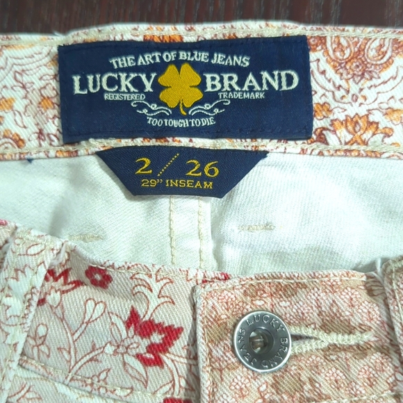 Lucky Brand Boho Patchwork Jeans - Picture 5 of 9